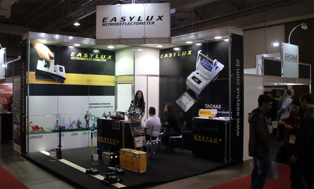Transpoquip 2017. Easylux retrorrefletômetros
